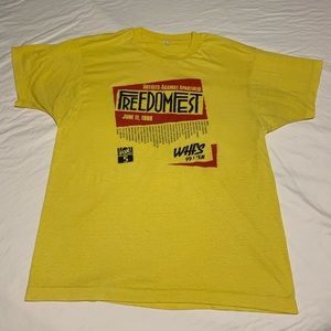 Vintage Tee Adult Small - 1988 Freedomfest Concert